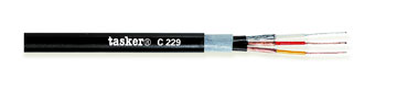Cavo Video + Audio + Controlli 1x0,08 (75Ω) +2x0,22 + 1x0,22 mm²