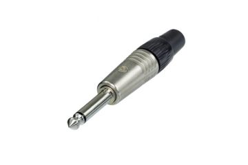 Jack mono maschio 6,3 con corpo in metallo