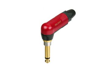 Jack mono maschio 6,3 ad angolo retto con silent switch