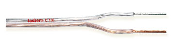 Piattina trasparente divisibile 2x0,75