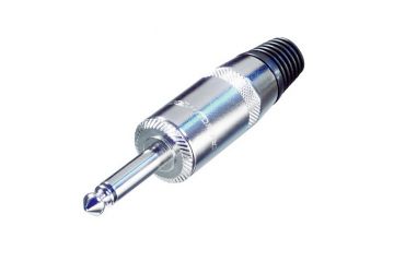 Jack mono maschio 6,3 con corpo in metallo